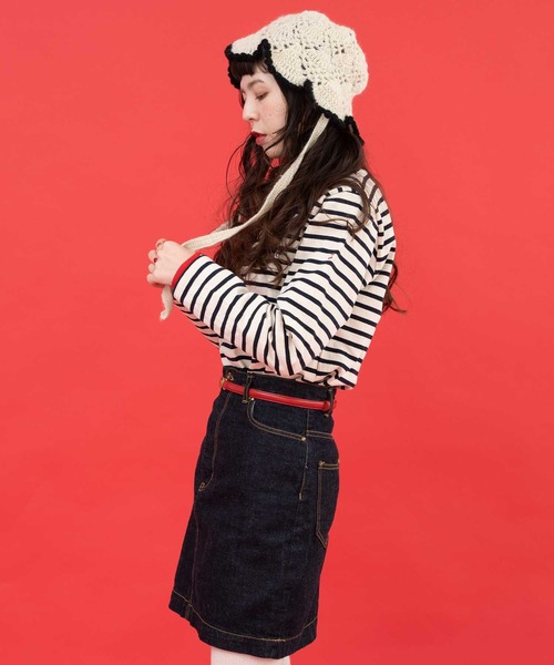 Dot＆Stripes CHILD WOMAN（ドットアンドストライプス　チャイルドウーマン）の「ネパール　ギルボックスかぎ針HAT（ハット・レディース・キナリ・FREE）」の12枚目の写真