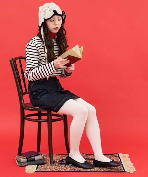 Dot＆Stripes CHILD WOMAN（ドットアンドストライプス　チャイルドウーマン）の「ネパール　ギルボックスかぎ針HAT（ハット・レディース・キナリ・FREE）」の16枚目の写真