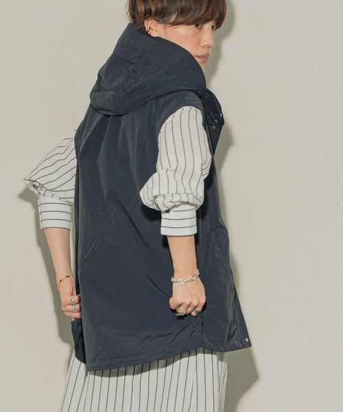 ottilie（オティーリエ）の「ottilie ストライプシャツワンピ（シャツワンピース・レディース・ピンク/ブルー/オフホワイト・FREE）」の19枚目の写真