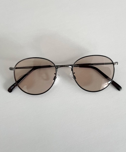 CANAL JEAN（キャナルジーン）の「Dume　Carrissa(カリッサ)メタルフレームカラーサングラス（サングラス・レディース・ライトグレー/ライトブラウン・ONE SIZE）」の8枚目の写真