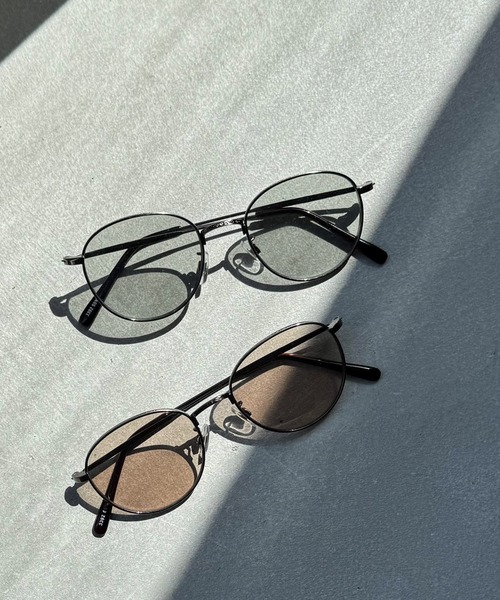 CANAL JEAN（キャナルジーン）の「Dume　Carrissa(カリッサ)メタルフレームカラーサングラス（サングラス・レディース・ライトグレー/ライトブラウン・ONE SIZE）」の9枚目の写真