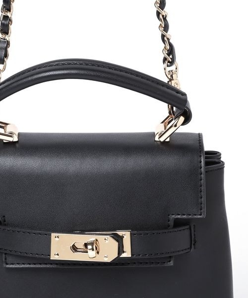 mysty woman（ミスティウーマン）の「【黒田真友香さんコラボ】ベルテッドBAG 193675（ショルダーバッグ・レディース・ブラック/ブラウン系・FREE）」の15枚目の写真