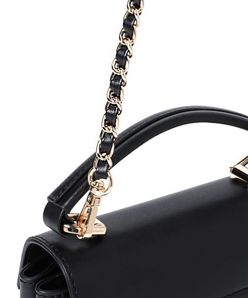 mysty woman（ミスティウーマン）の「【黒田真友香さんコラボ】ベルテッドBAG 193675（ショルダーバッグ・レディース・ブラック/ブラウン系・FREE）」の17枚目の写真