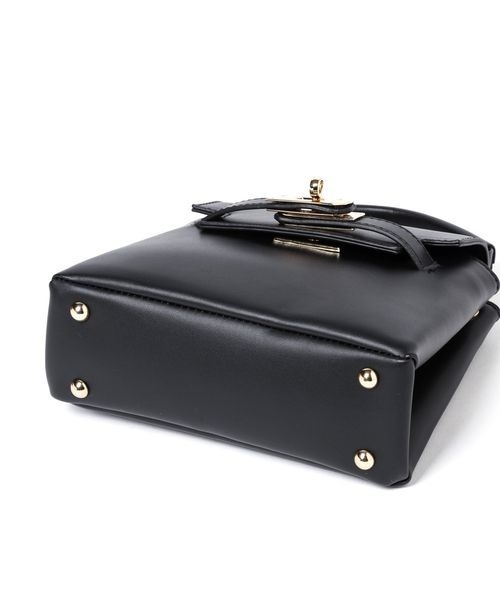 mysty woman（ミスティウーマン）の「【黒田真友香さんコラボ】ベルテッドBAG 193675（ショルダーバッグ・レディース・ブラック/ブラウン系・FREE）」の18枚目の写真