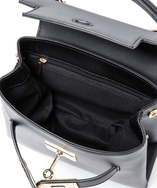 mysty woman（ミスティウーマン）の「【黒田真友香さんコラボ】ベルテッドBAG 193675（ショルダーバッグ・レディース・ブラック/ブラウン系・FREE）」の19枚目の写真