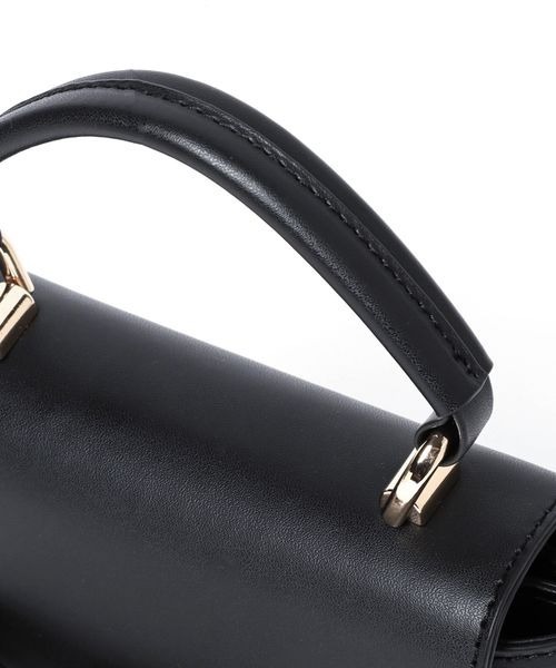 mysty woman（ミスティウーマン）の「【黒田真友香さんコラボ】ベルテッドBAG 193675（ショルダーバッグ・レディース・ブラック/ブラウン系・FREE）」の20枚目の写真