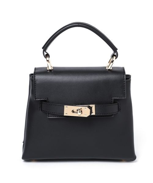 mysty woman（ミスティウーマン）の「【黒田真友香さんコラボ】ベルテッドBAG 193675（ショルダーバッグ・レディース・ブラック/ブラウン系・FREE）」の12枚目の写真