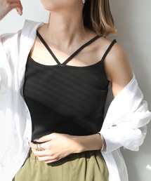 Chillfar | パット付きデザインキャミソール(キャミソール)