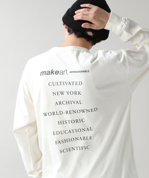 RAGEBLUE（レイジブルー）の「【NEWYORK BOTANICAL GARDEN】コラボプリントロンT（Tシャツ/カットソー・メンズ・ブラック/ホワイト系その他3/ホワイト/グリーン・LARGE/MEDIUM）」の11枚目の写真