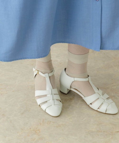 RODE SKO(ロデスコ)の「『MADE IN JAPAN』3.5センチグルカサンダル(サンダル・レディース・ホワイト/ブラック・38/37/36)」の7枚目の写真