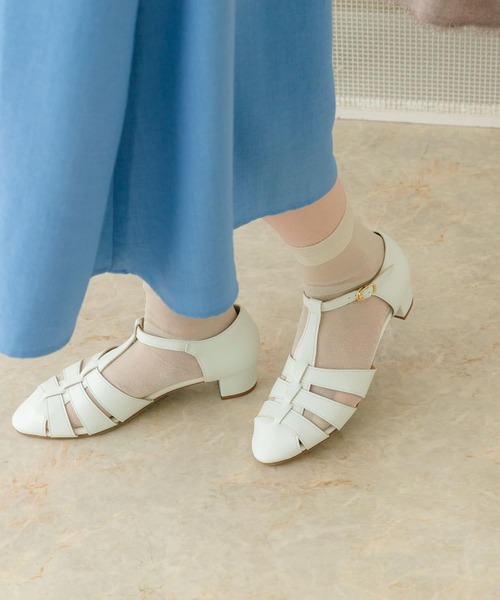 RODE SKO(ロデスコ)の「『MADE IN JAPAN』3.5センチグルカサンダル(サンダル・レディース・ホワイト/ブラック・38/37/36)」の8枚目の写真