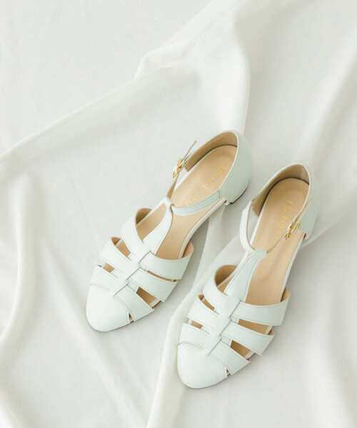 RODE SKO(ロデスコ)の「『MADE IN JAPAN』3.5センチグルカサンダル(サンダル・レディース・ホワイト/ブラック・38/37/36)」の12枚目の写真