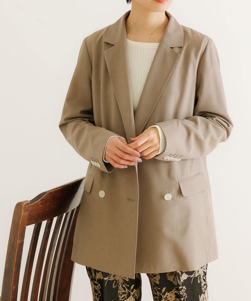 ダブルテーラードジャケット ブラウン アーバンリサーチドアーズ 楽天市場】『セットアップ対応』 ダブルテーラードジャケット