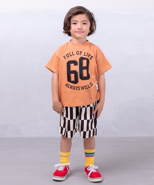 Life Support Products（ライフサポートプロダクツ）の「総柄ショートタックパンツ(80～150cm)（その他パンツ・キッズ・マルチ/ネイビー/チャコール/オフホワイト・80/150/100/110/95/120/90/130/140）」の11枚目の写真