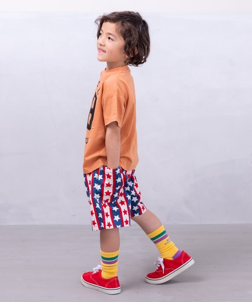 Life Support Products（ライフサポートプロダクツ）の「総柄ショートタックパンツ(80～150cm)（その他パンツ・キッズ・マルチ/ネイビー/チャコール/オフホワイト・80/150/100/110/95/120/90/130/140）」の13枚目の写真