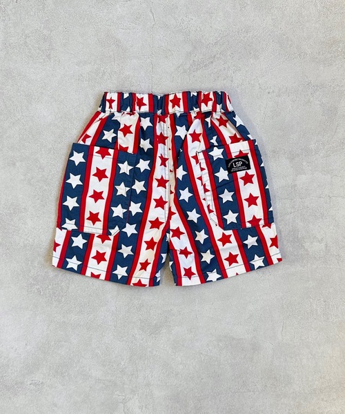 Life Support Products（ライフサポートプロダクツ）の「総柄ショートタックパンツ(80～150cm)（その他パンツ・キッズ・マルチ/ネイビー/チャコール/オフホワイト・80/150/100/110/95/120/90/130/140）」の15枚目の写真