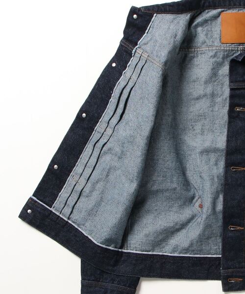 TMT(ティーエムティー)の「HQ DENIM TRUCKER JACKET(TYPE 506XX)(デニムジャケット・メンズ・インディゴブルー・LARGE/X-LARGE/MEDIUM/SMALL)」の9枚目の写真