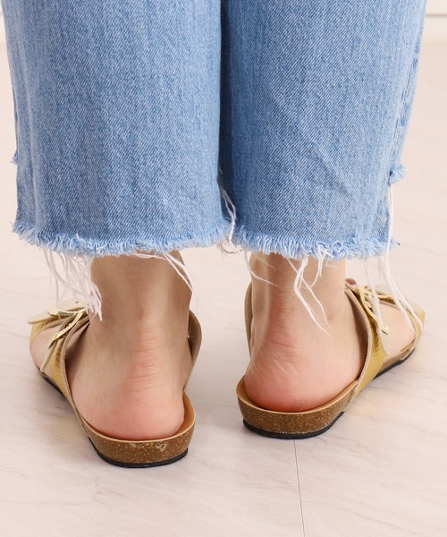 PLAKTON（プラクトン）の「【PLAKTON】別注ダブルベルトサンダル（サンダル・レディース・シルバー/ゴールド・L/M/S）」の12枚目の写真