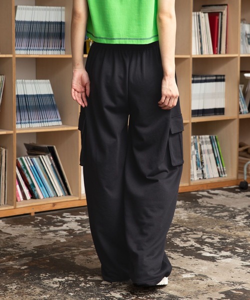 PBLIM(ページボーイリム)の「PBLIM/スウェットカーゴパンツ(スウェットパンツ・レディース・ブラック/グレー・MEDIUM/LARGE)」の9枚目の写真