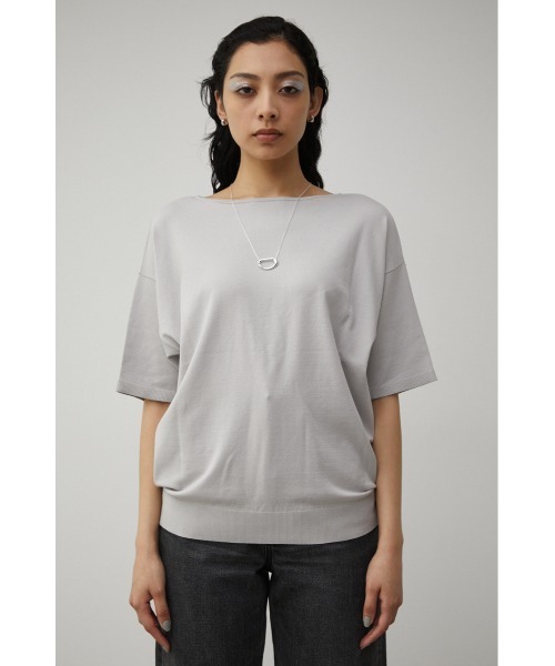 未使用級 アンスリード 25SS 2WAY BASIC KNIT TOP 36 UN3D.（アンスリード）の「2WAY BASIC KNIT TOP / 2WAY