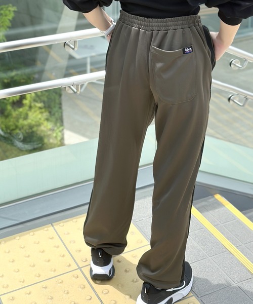 セール】《JaVa ジャバコラボ》ジャージ素材ダブルライン