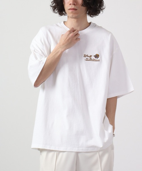 Free&Easy デル ソル 半袖 Tシャツ 送関込 半袖イラストプリントTシャツ(カクテル) | メンズ,トップス