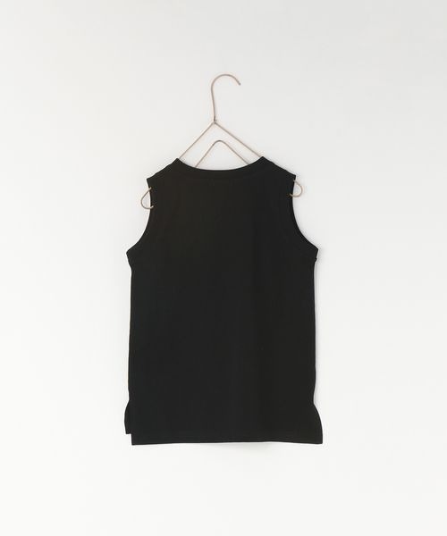 LOWRYS FARM（ローリーズファーム）の「ＵＳＡロングタンク２＊　 904860（タンクトップ・キッズ・ブラック/ホワイト/ブラウン/イエロー・110cm/120cm/130cm/140cm/150cm）」の6枚目の写真
