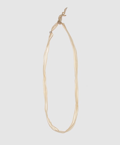 JIL SANDER(ジルサンダー)の「BAMBOO DREAM NECKLACE 2(ネックレス・メンズ・シルバー・UNI)」の4枚目の写真