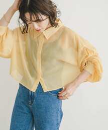 ITEMS URBANRESEARCH | ヨウリュウシアークロップドシャツ(シャツ/ブラウス)
