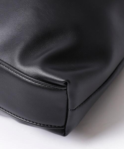 coen（コーエン）の「チェーン巾着バッグ（ハンドバッグ・レディース・ブラック/シルバー・FREE）」の12枚目の写真