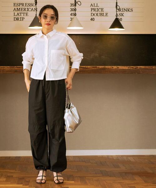 coen（コーエン）の「チェーン巾着バッグ（ハンドバッグ・レディース・ブラック/シルバー・FREE）」の19枚目の写真