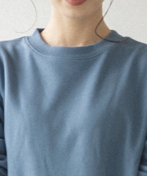 pairmanon(ペアマノン)の「【ママサイズ】サイドプリーツ ドッキング 長袖 ワンピース(ワンピース・レディース・ホワイト系その他/ホワイト系その他2/イエロー系その他/ブルー系その他2/ブラック系その他・FREE)」の8枚目の写真