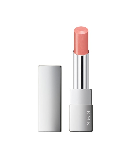 RMK(アールエムケー)の「RMK リップスティック コンフォート エアリーシャイン(口紅/リップティント/グロス・レディース・02 スモーキーピンク/01 コットンベージュ/07 スプリングスムージー/08 デイタイムサンシャイン/03 ディープローズ/11 シルクリボン/13 アーバンベージュ/05 ボルドー/04 ニューボーンルビー/10 パッショネイトラブ/09 アプリコットスカッシュ/12 キャンディーアップル/15 アーバンゴールド/06 スパークリングブルー/14 ロースティッドキャラメル・FREE)」の2枚目の写真