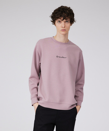 【Grandeur】シルキーダンボール ロゴ 長袖 Tシャツ