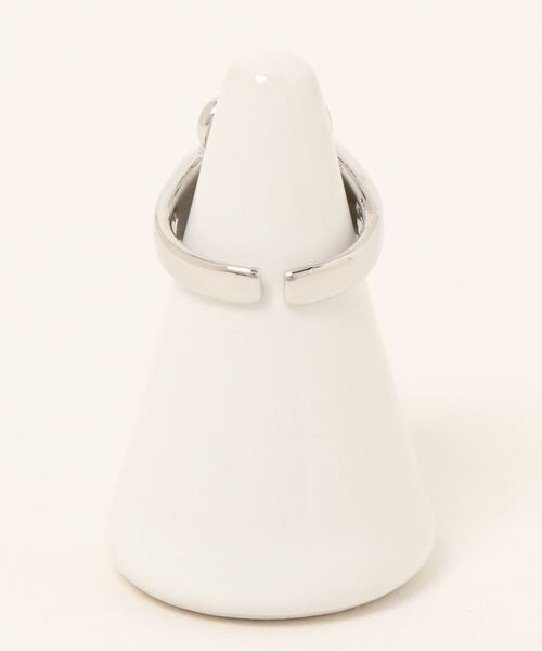 ear PAPILLONNER（イアパピヨネ）の「《WEB限定》おすましカエルリング（リング・レディース・シルバー/ゴールド・ONE SIZE）」の3枚目の写真