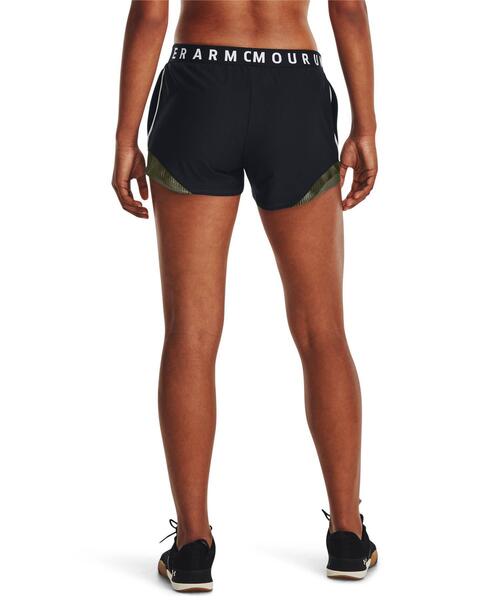 UNDER ARMOUR（アンダーアーマー）の「UAプレーアップ トリコット ノベルティ ショーツ3.0（トレーニング/レディース）（その他パンツ・レディース・ブラック系・S/L/XL/M）」の2枚目の写真