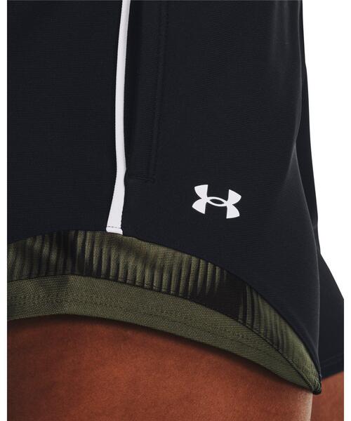 UNDER ARMOUR（アンダーアーマー）の「UAプレーアップ トリコット ノベルティ ショーツ3.0（トレーニング/レディース）（その他パンツ・レディース・ブラック系・S/L/XL/M）」の4枚目の写真