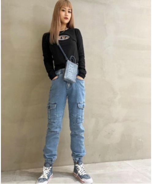 DIESEL（ディーゼル）の「レディース 長袖Tシャツ トップス D