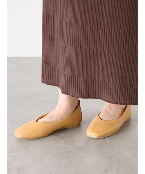 Lugnoncure（ルノンキュール）の「柔らかフラットシューズ（その他シューズ・レディース・ベージュ/オフホワイト/シルバー/ブラック・L/M）」の14枚目の写真