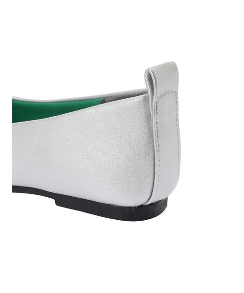 Lugnoncure（ルノンキュール）の「柔らかフラットシューズ（その他シューズ・レディース・ベージュ/オフホワイト/シルバー/ブラック・L/M）」の21枚目の写真