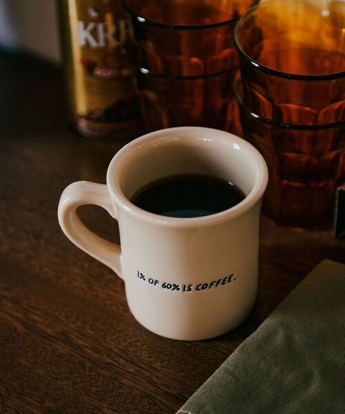 FREAK'S STORE（フリークスストア）の「OGAWA YOHEIアート マグカップ 280ml（グラス/マグカップ/タンブラー・メンズ・ベージュ/サックスブルー・ONE SIZE）」の16枚目の写真