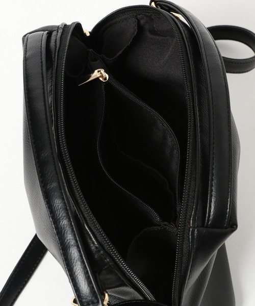 GLOBAL WORK(グローバルワーク)の「スぺ軽お財布ショルダー/一部店舗限定/973091(ショルダーバッグ・レディース・ブラック/アイボリー/レオパード・FREE)」の14枚目の写真