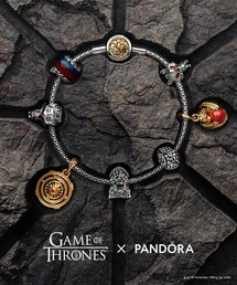 新品未使用！Pandora⭐︎ゲームオブスローンズ　アイスアンドファイアチャーム FINAL SALE - Game of Thrones Ice & Fire Dragons Dual Murano