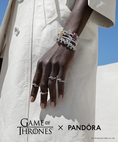新品未使用！Pandora⭐︎ゲームオブスローンズ　アイスアンドファイアチャーム 新品未使用！Pandora⭐︎ゲームオブスローンズ アイスアンド