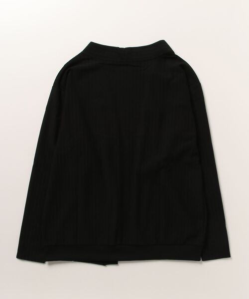 Mossimo（モッシモ）の「MOSSIMO（モッシモ）針抜きカーデ　ロンTセット アンサンブル（Tシャツ/カットソー・メンズ・グレー系その他/ブラック・M/XL/L）」の12枚目の写真