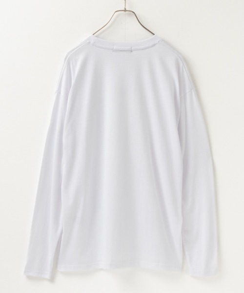 Mossimo（モッシモ）の「MOSSIMO（モッシモ）針抜きカーデ　ロンTセット アンサンブル（Tシャツ/カットソー・メンズ・グレー系その他/ブラック・M/XL/L）」の8枚目の写真