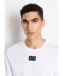 ARMANI EXCHANGE | 【A|X アルマーニ エクスチェンジ】AXロゴ　長袖クルーネックTシャツ/REGULAR(T恤)