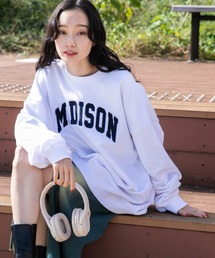 WEGO/ヘビーウエイトサガラグラフィックプルオーバー