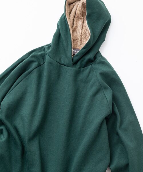 OUTDOOR PRODUCTS(アウトドアプロダクツ)の「【OUTDOOR PRODUCTS/アウトドアプロダクツ】 身頃ボア ワンピース(ワンピース・レディース・ブラック/チャコールグレー/ダークグリーン/杢グレー・MEDIUM/LARGE)」の13枚目の写真