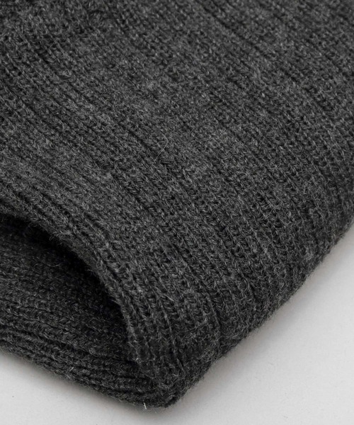 リブ編みニット ロング ネックウォーマー（ネックウォーマー